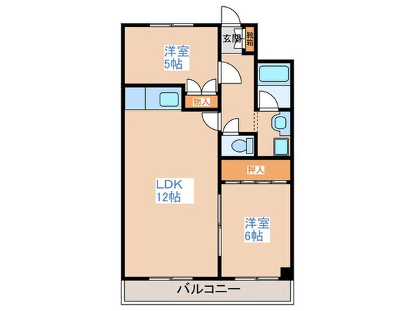 信和リッチの物件間取画像